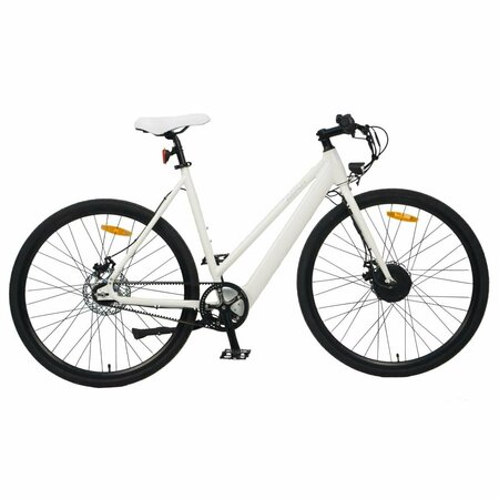 AMALFI Womens Coastal Electric Bike, White COASTAL-WHITE